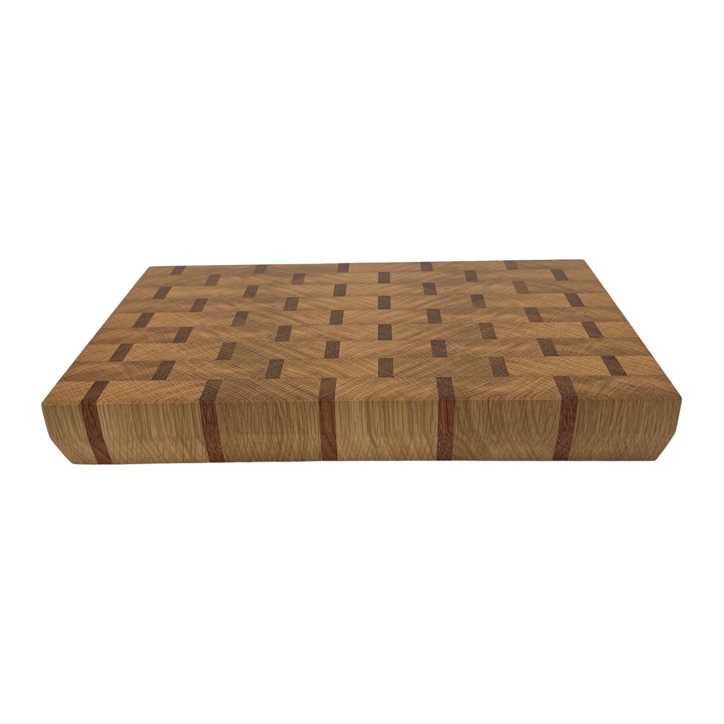 Oak / Sapele Premium End Grain Cutting Board