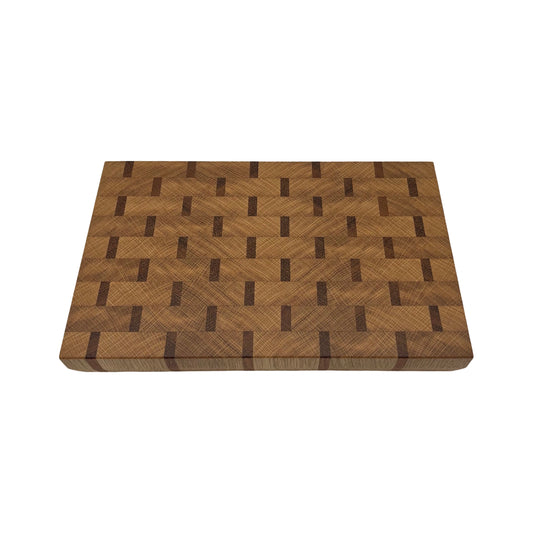 Oak / Sapele Premium End Grain Cutting Board