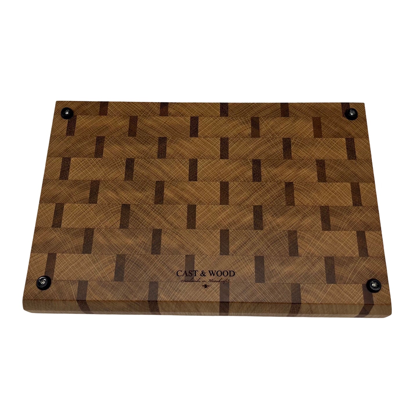 Oak / Sapele Premium End Grain Cutting Board