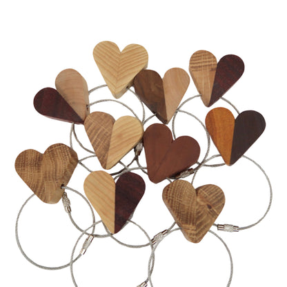 FREE GIFT - Random Wooden Heart Keyring