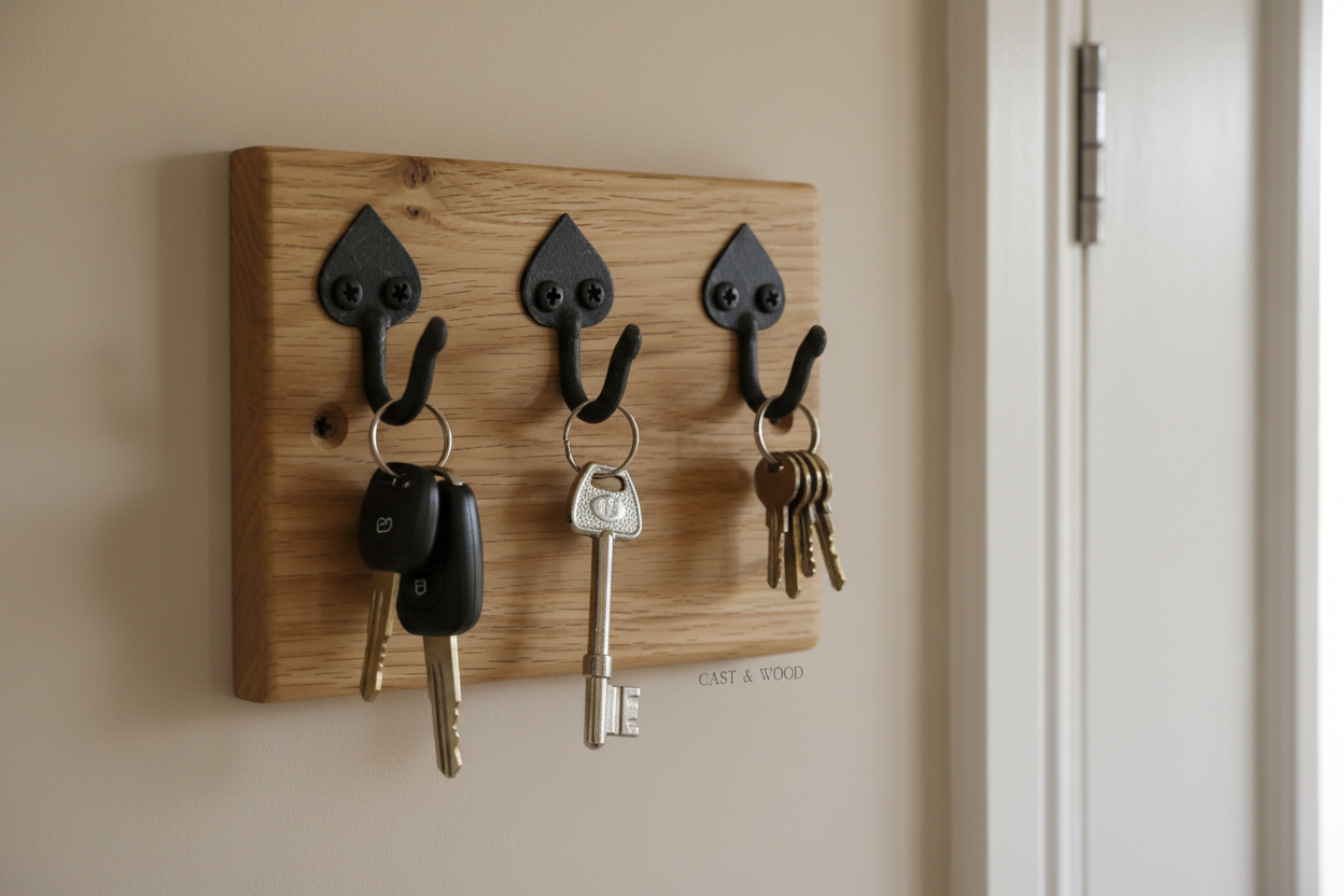 3 Hook Key Holder