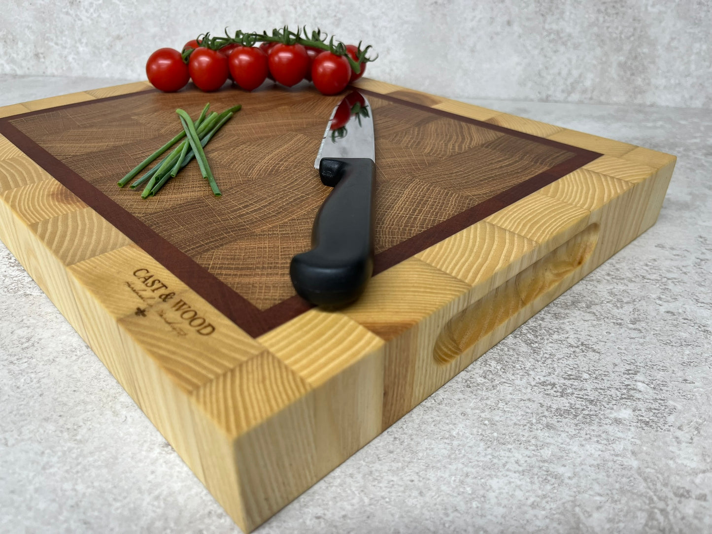 Large Butchers Block End Grain Chopping Board