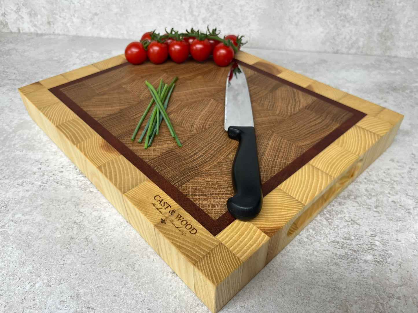 Large Butchers Block End Grain Chopping Board