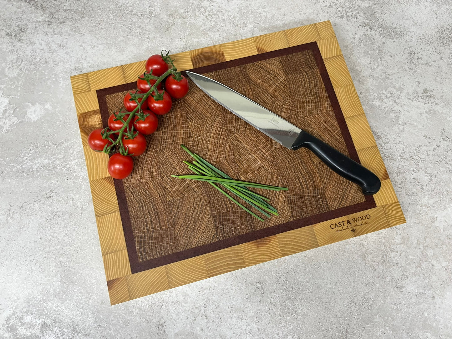 Large Butchers Block End Grain Chopping Board