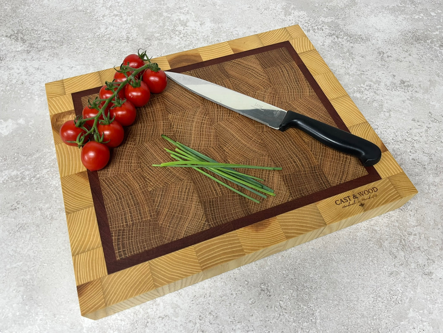 Large Butchers Block End Grain Chopping Board