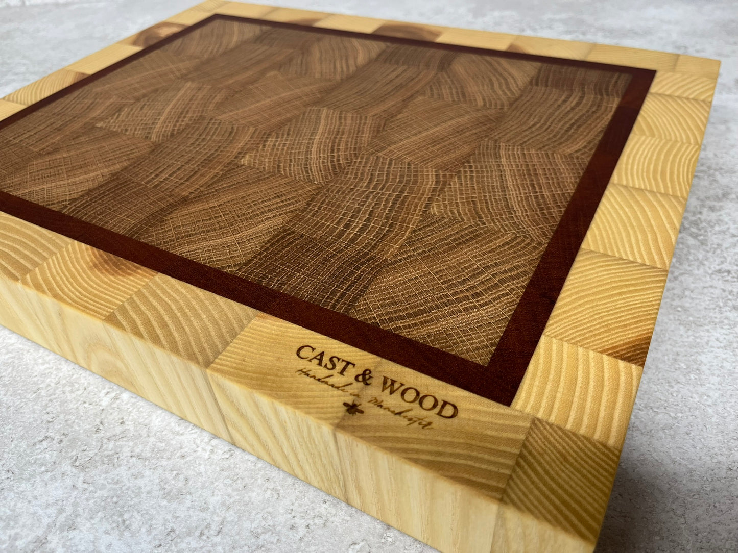 Large Butchers Block End Grain Chopping Board