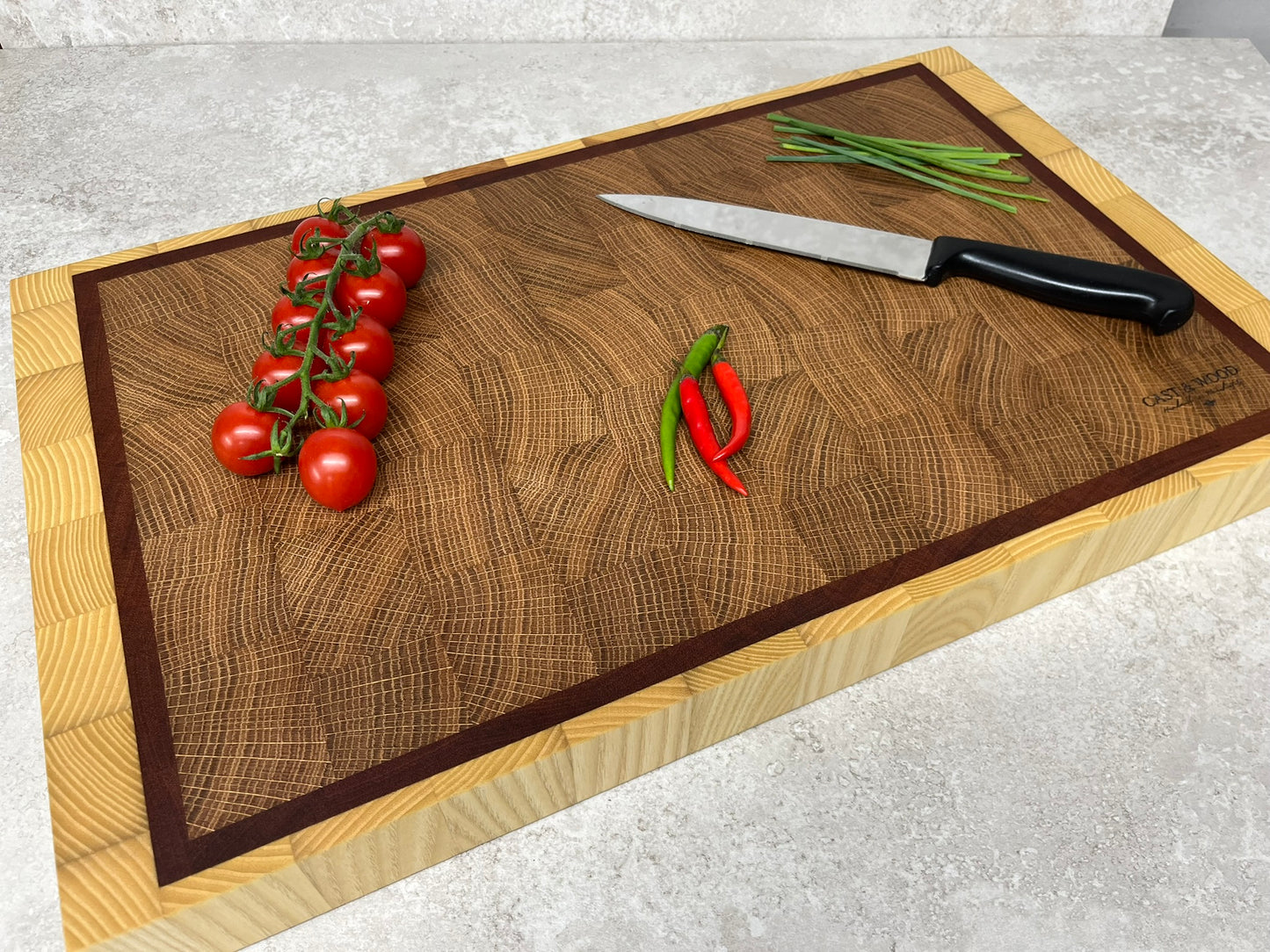 Extra Large Butchers Block End Grain Chopping Board