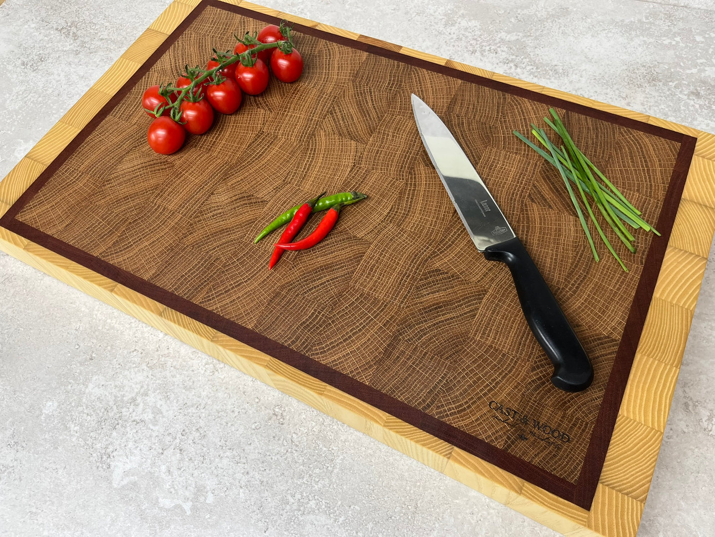 Extra Large Butchers Block End Grain Chopping Board