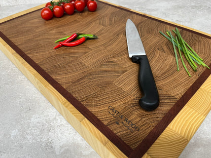 Extra Large Butchers Block End Grain Chopping Board