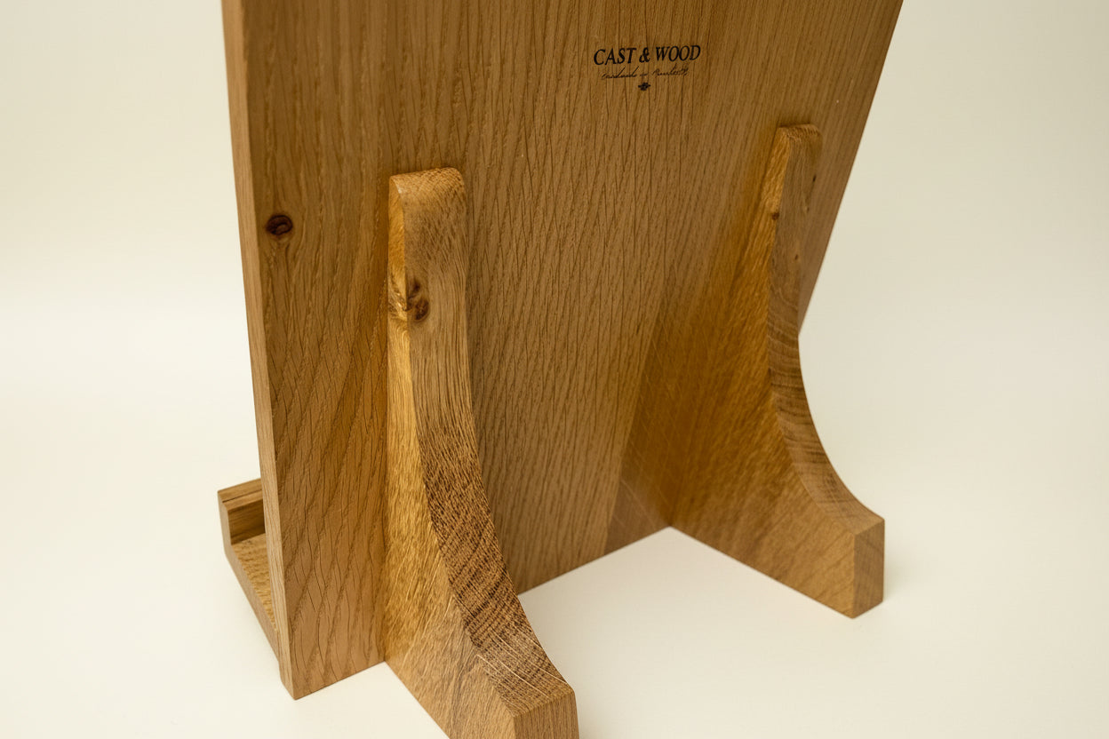 Oak Cookbook Stand