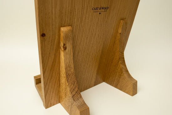 Oak Cookbook Stand