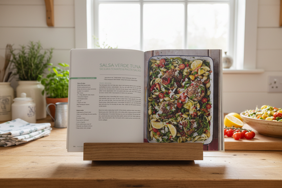 Oak Cookbook Stand