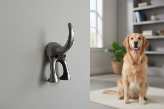 Dog Tail Coat Hook