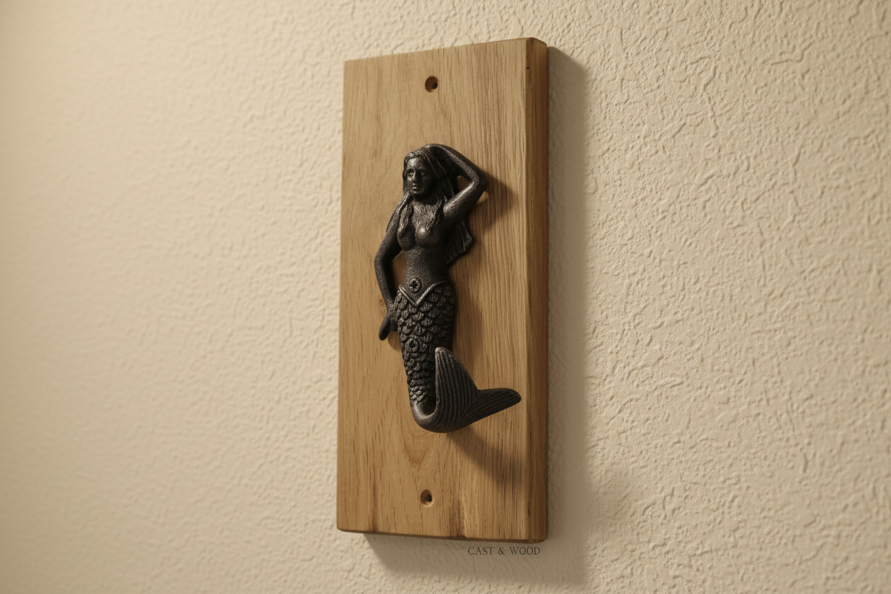 Mermaid Hook - Mounted
