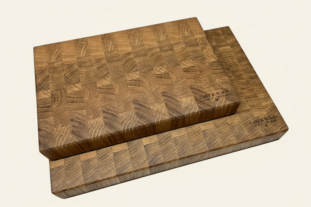 Heaton End Grain Chopping Board - Set of 2
