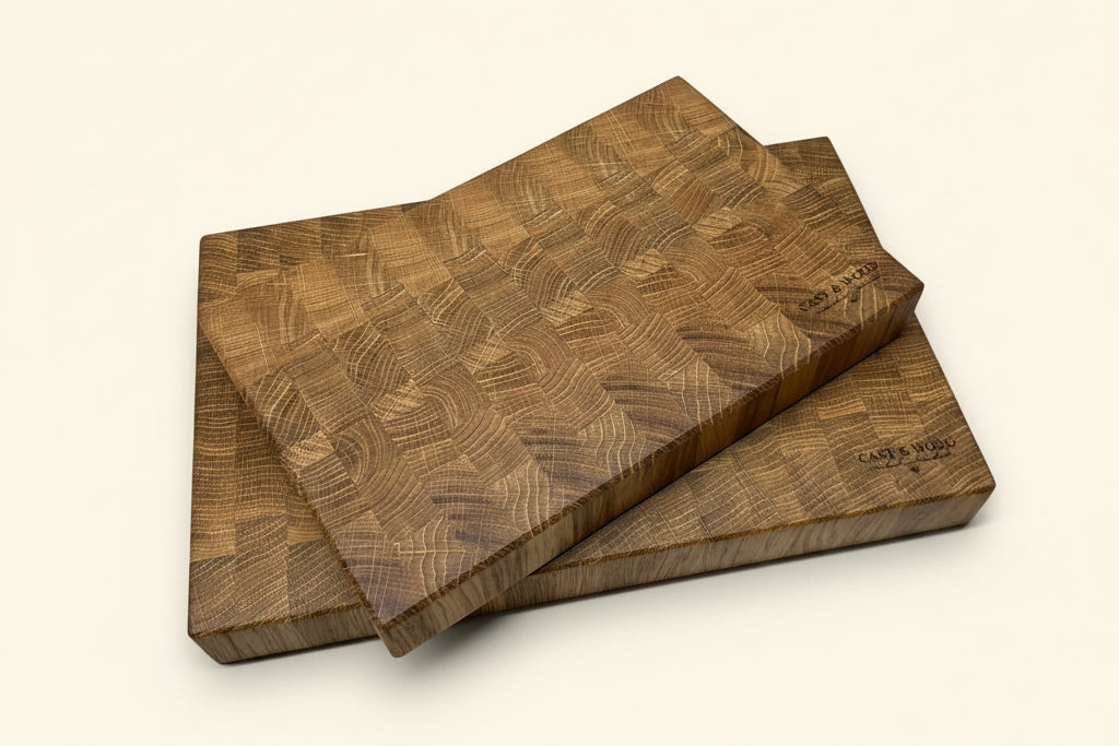 Heaton End Grain Chopping Board - Set of 2