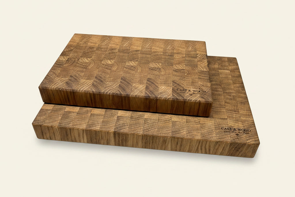 Heaton End Grain Chopping Board - Set of 2