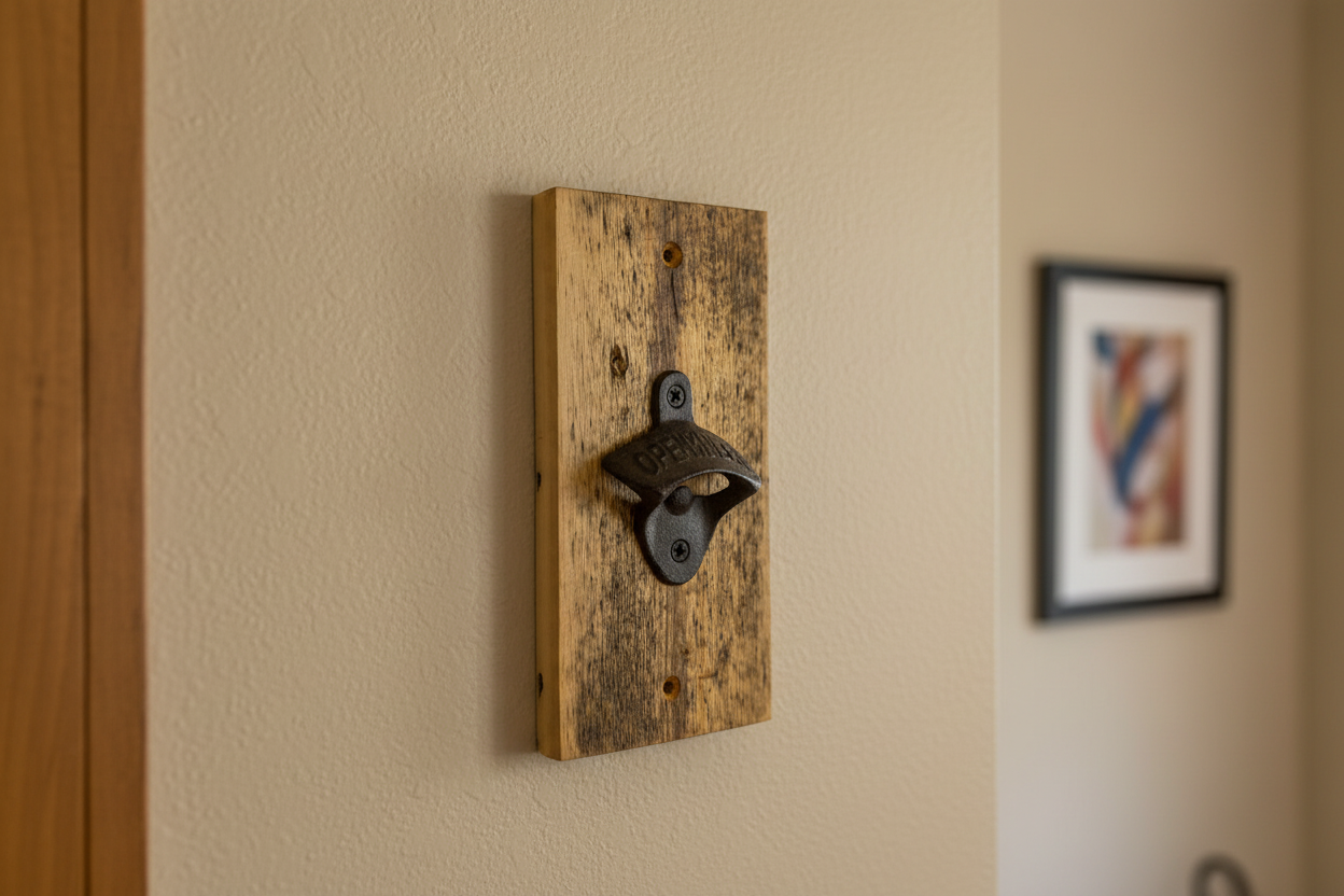 Welsh Pine Bottle Opener