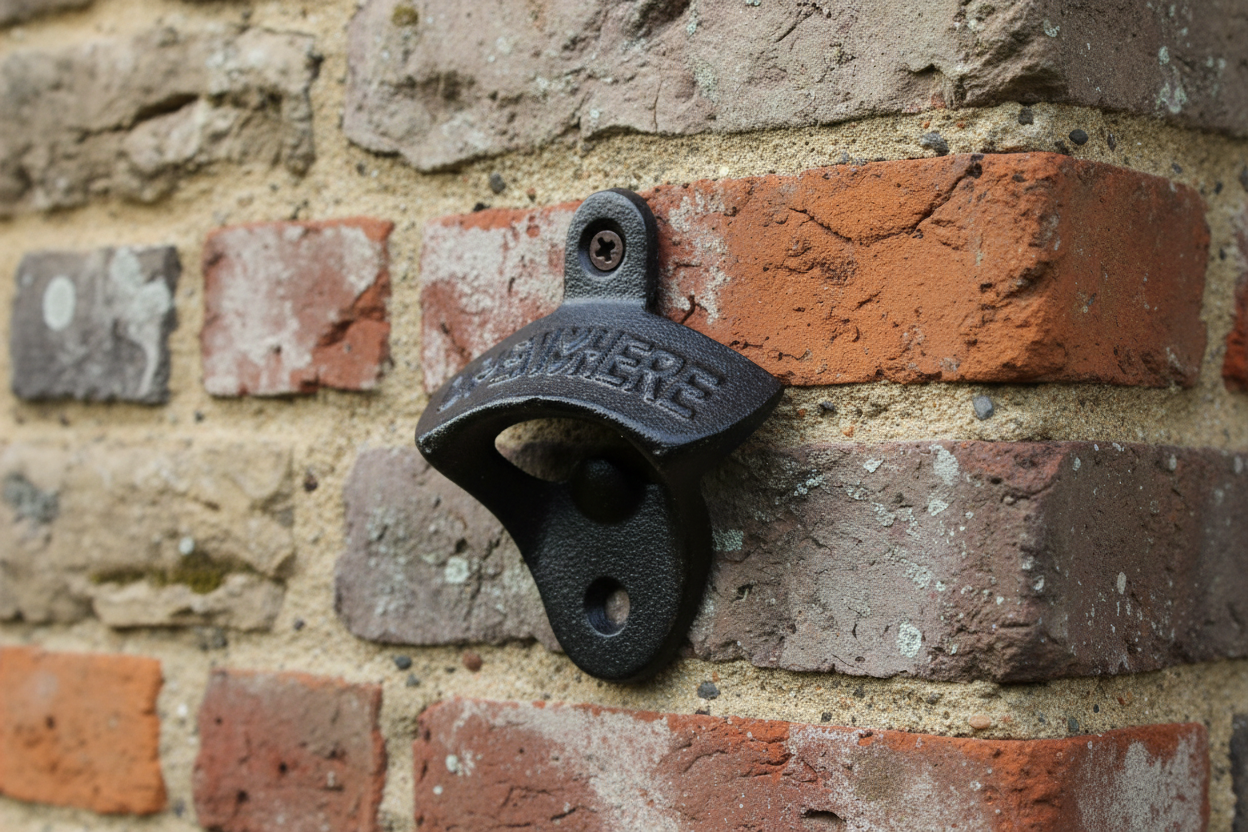 Open Here Bottle Opener