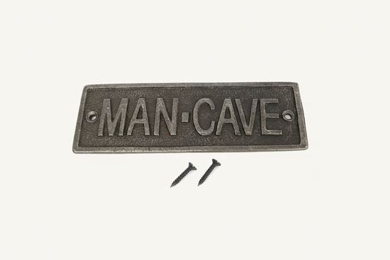 Man Cave Wall Plaque Sign