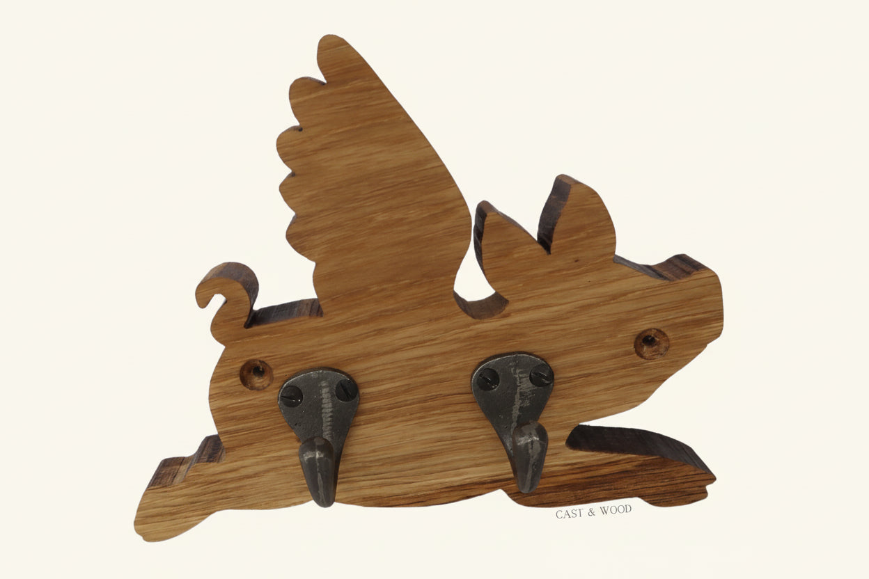 Flying Pig Coat Hook