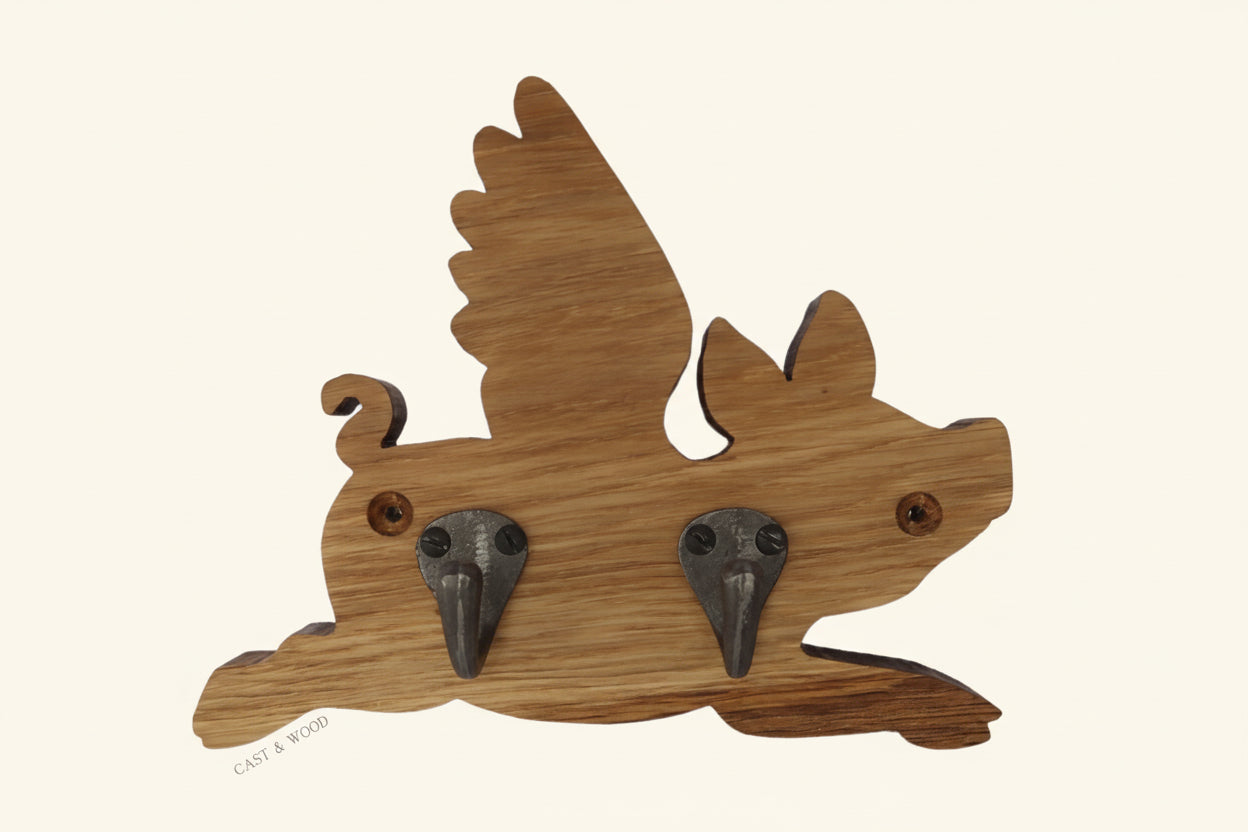 Flying Pig Coat Hook