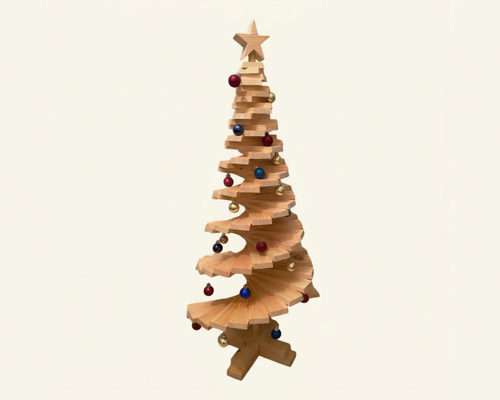 Large Wooden Christmas Tree - 100cm