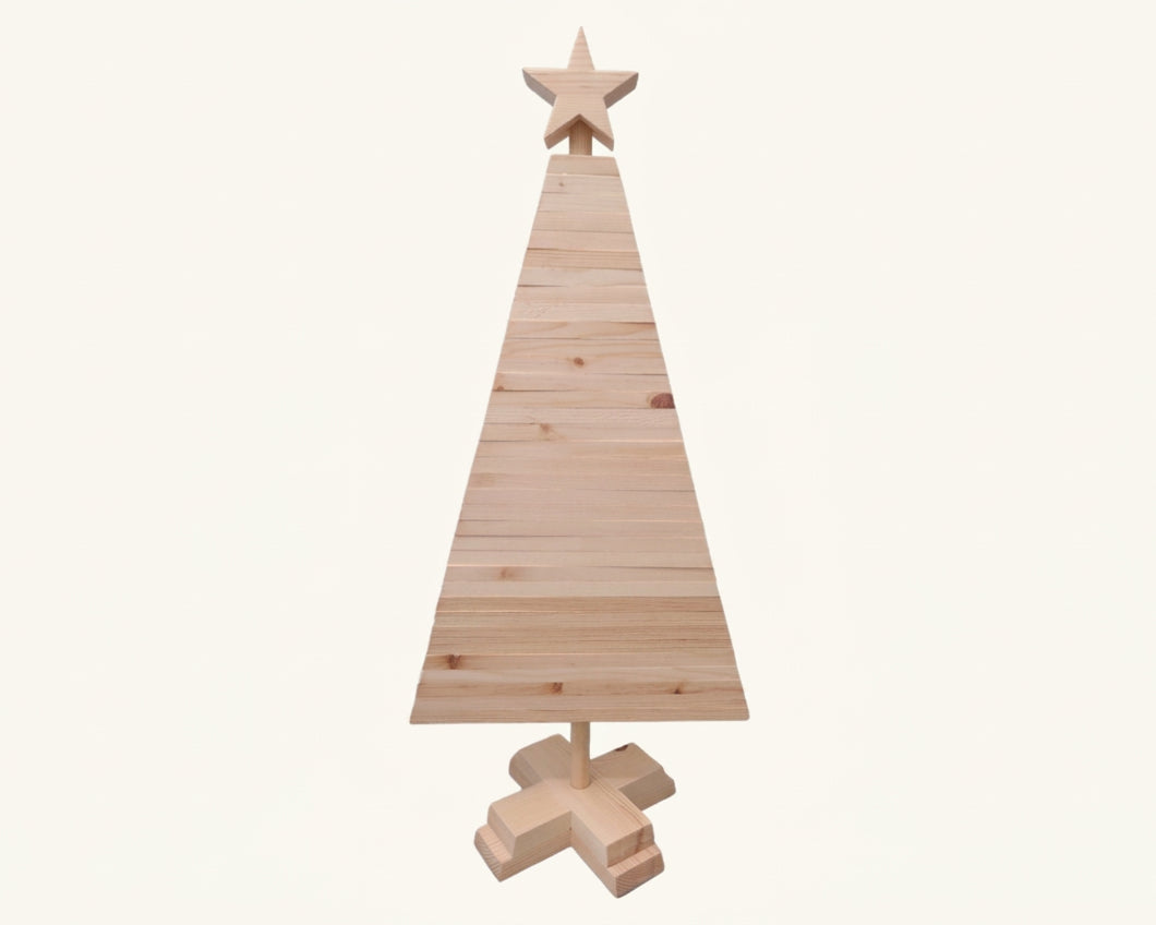 Medium Wooden Christmas Tree - 70cm