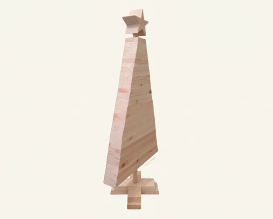 Medium Wooden Christmas Tree - 70cm