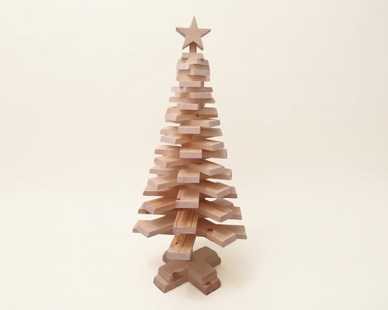 Medium Wooden Christmas Tree - 70cm