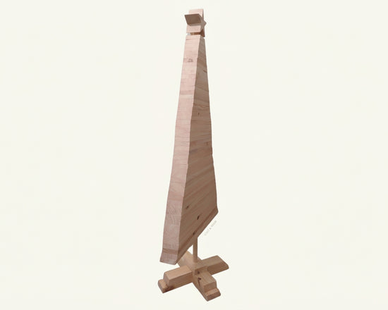 Large Wooden Christmas Tree - 100cm