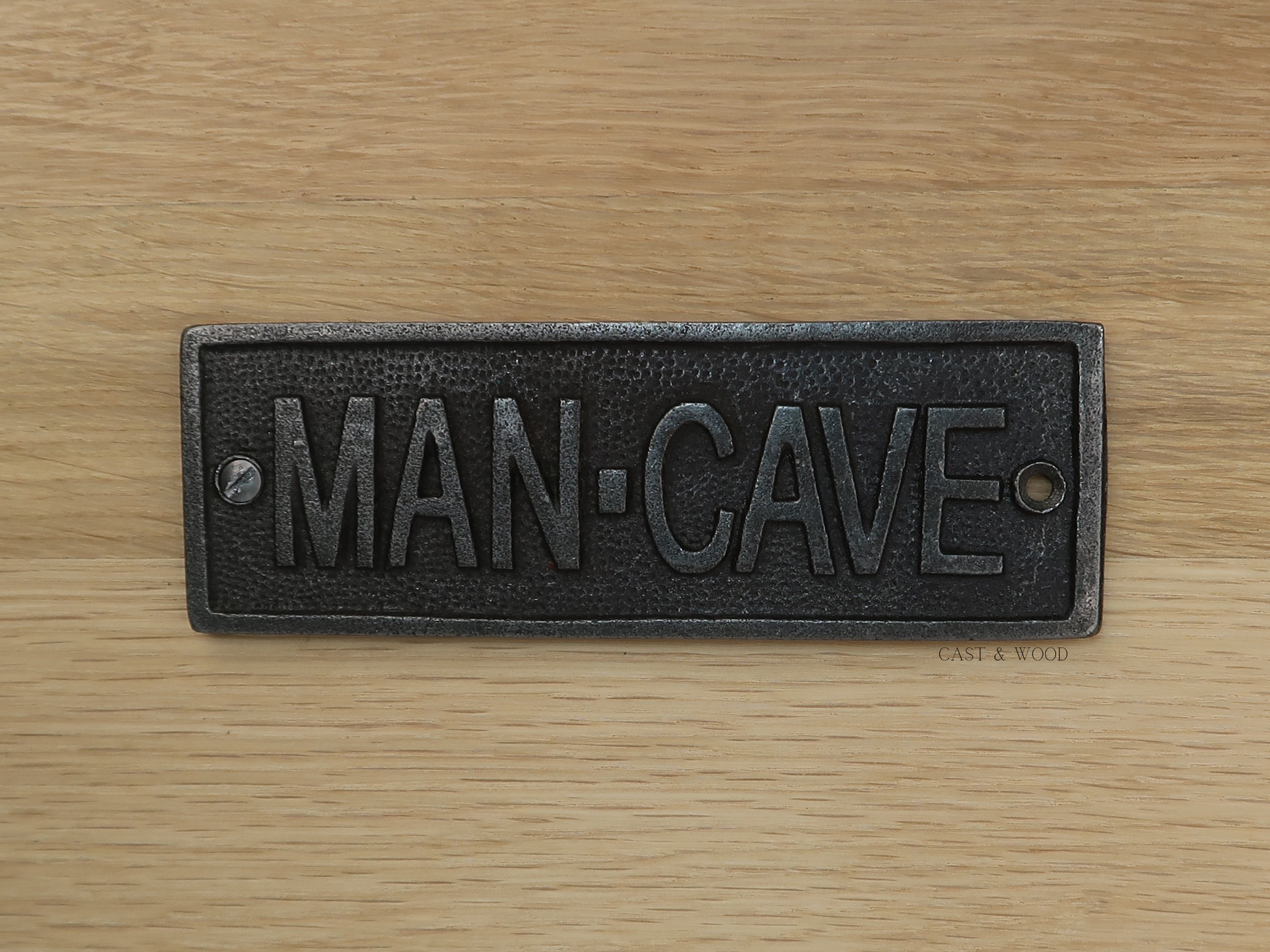 Man Cave Wall Plaque Sign