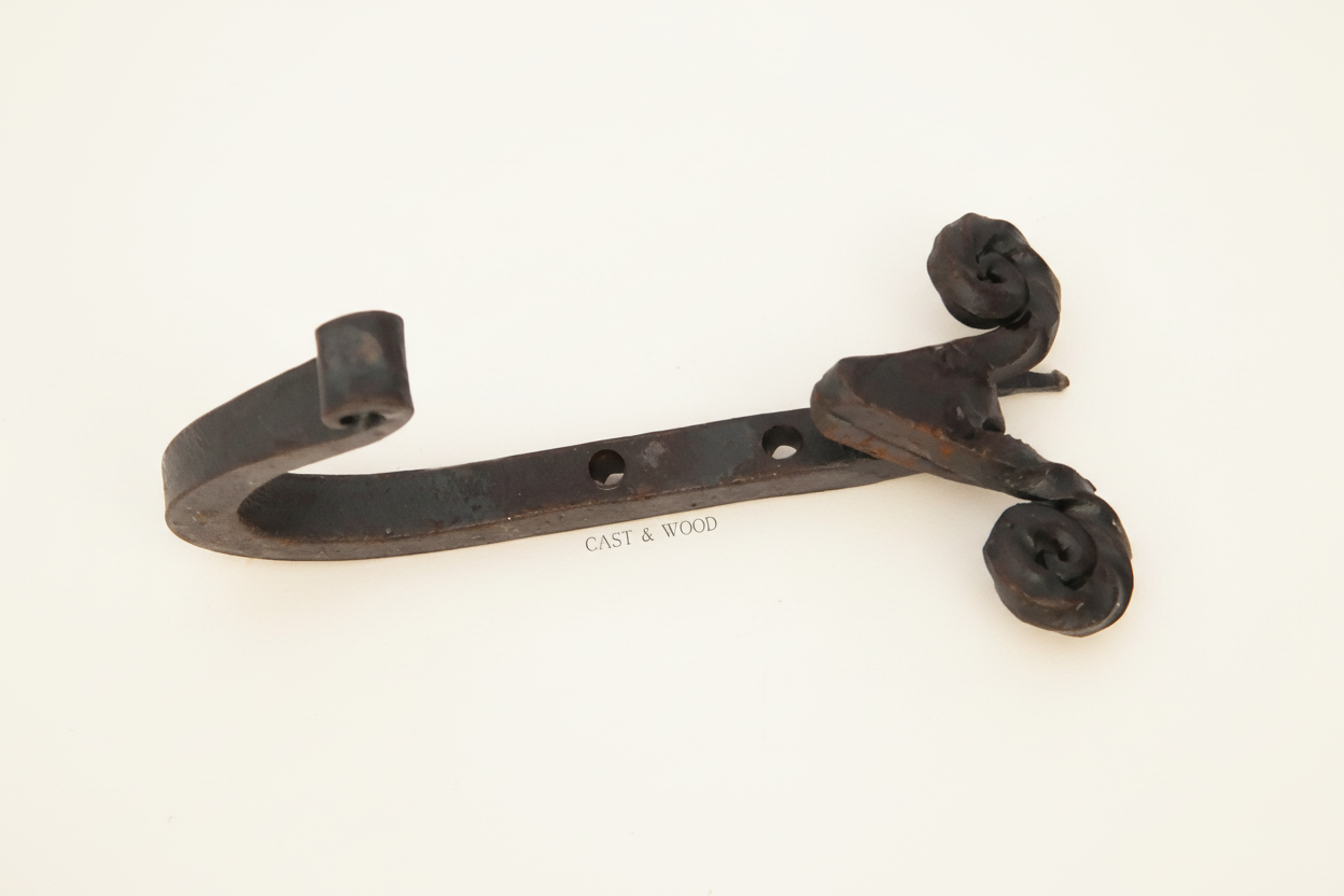 Sheep Head Scroll Coat Hook