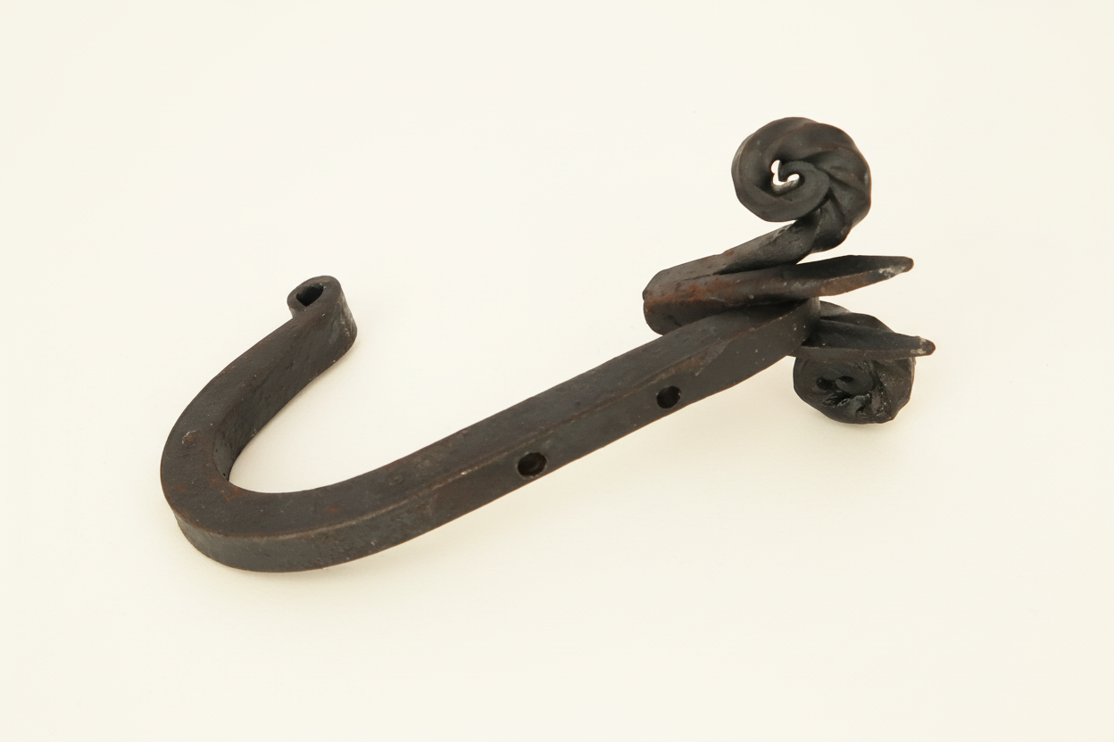 Sheep Head Scroll Coat Hook