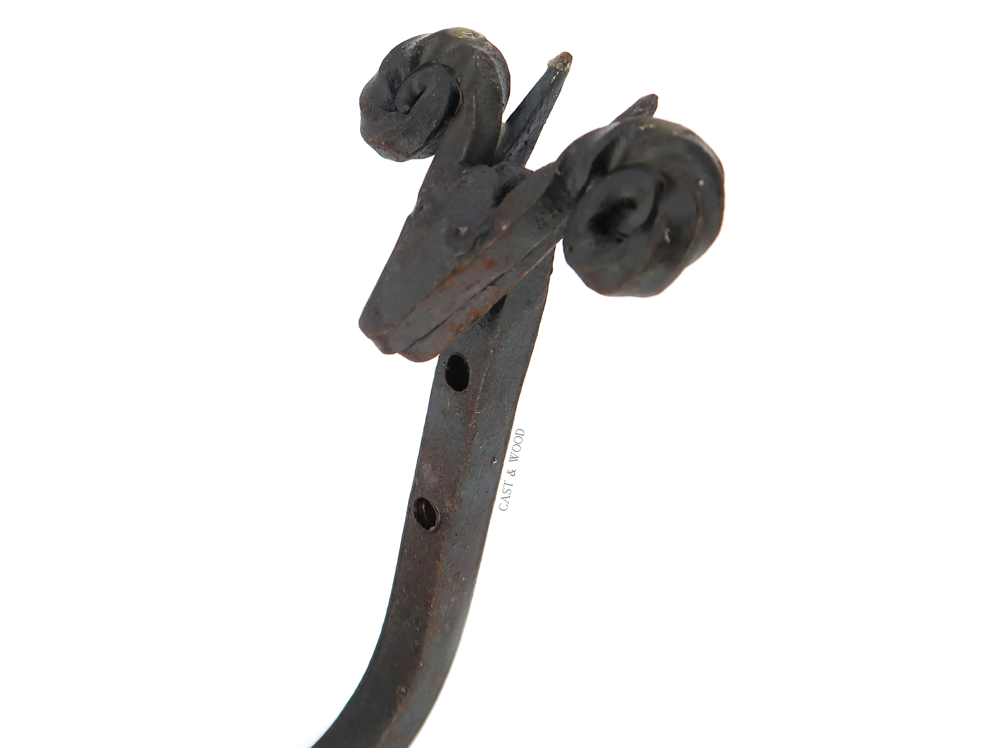 Sheep Head Scroll Coat Hook