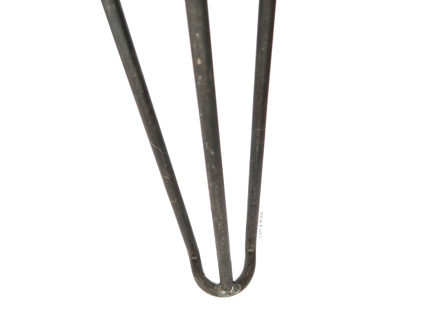 Footed Detail Hairpin Legs - Set of 4no - Table 710mm Cast & Wood