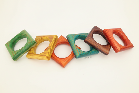 Napkin Rings - Multicolour - Set of 6
