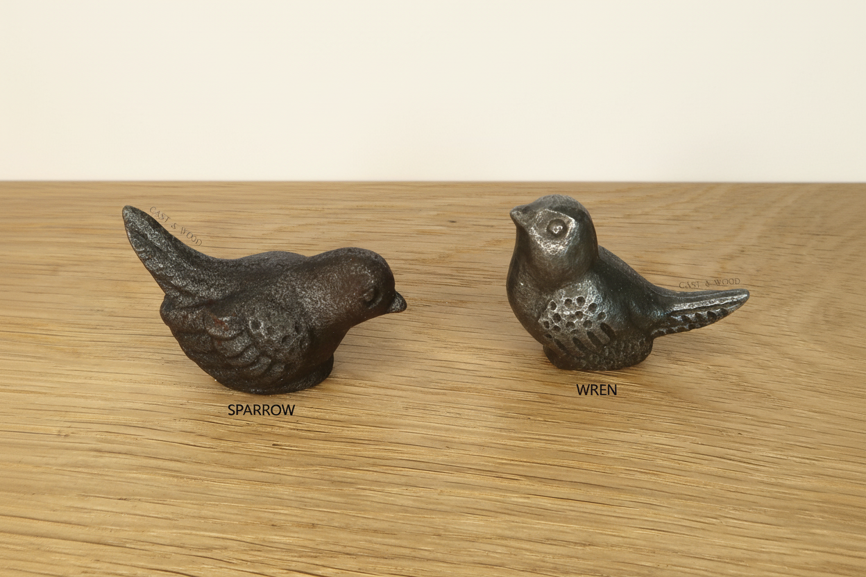 Ornamental Small Sparrow Bird - 50mm / 2"
