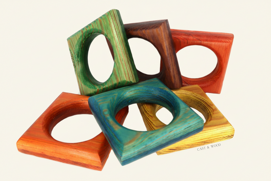Napkin Rings - Multicolour - Set of 6