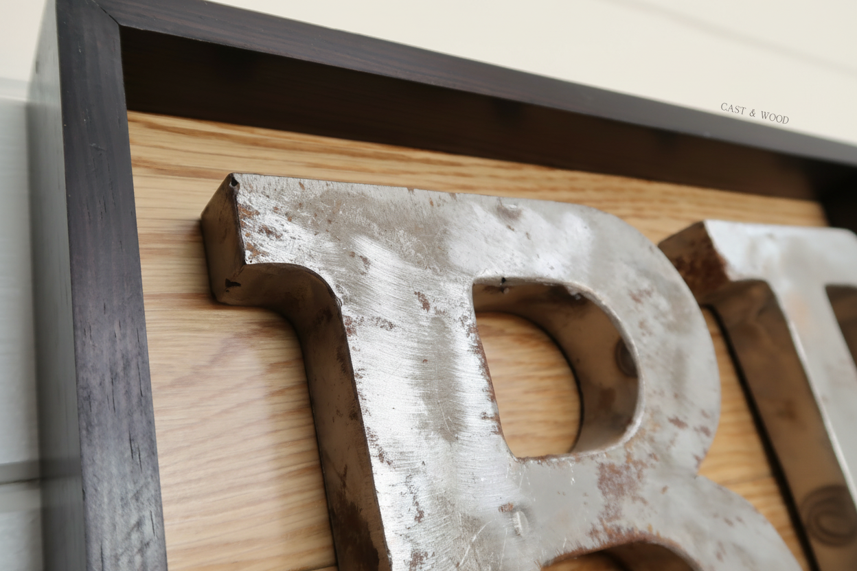 Handmade Beer Wall Sign