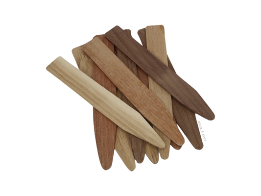 Medium Hardwood Plant Markers - Set of 10