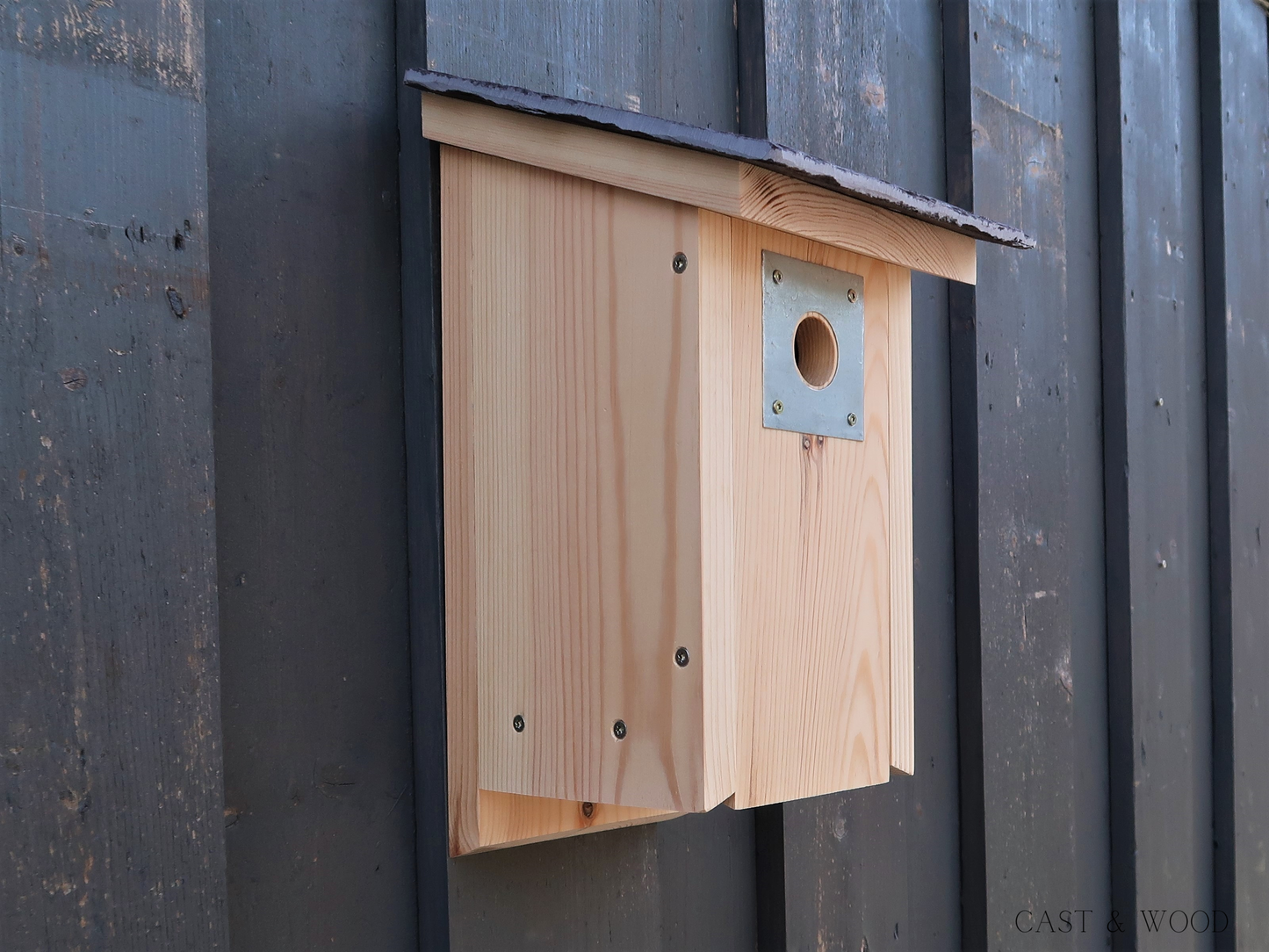 Luxury Penthouse Bird Box - Unfinished Cast & Wood