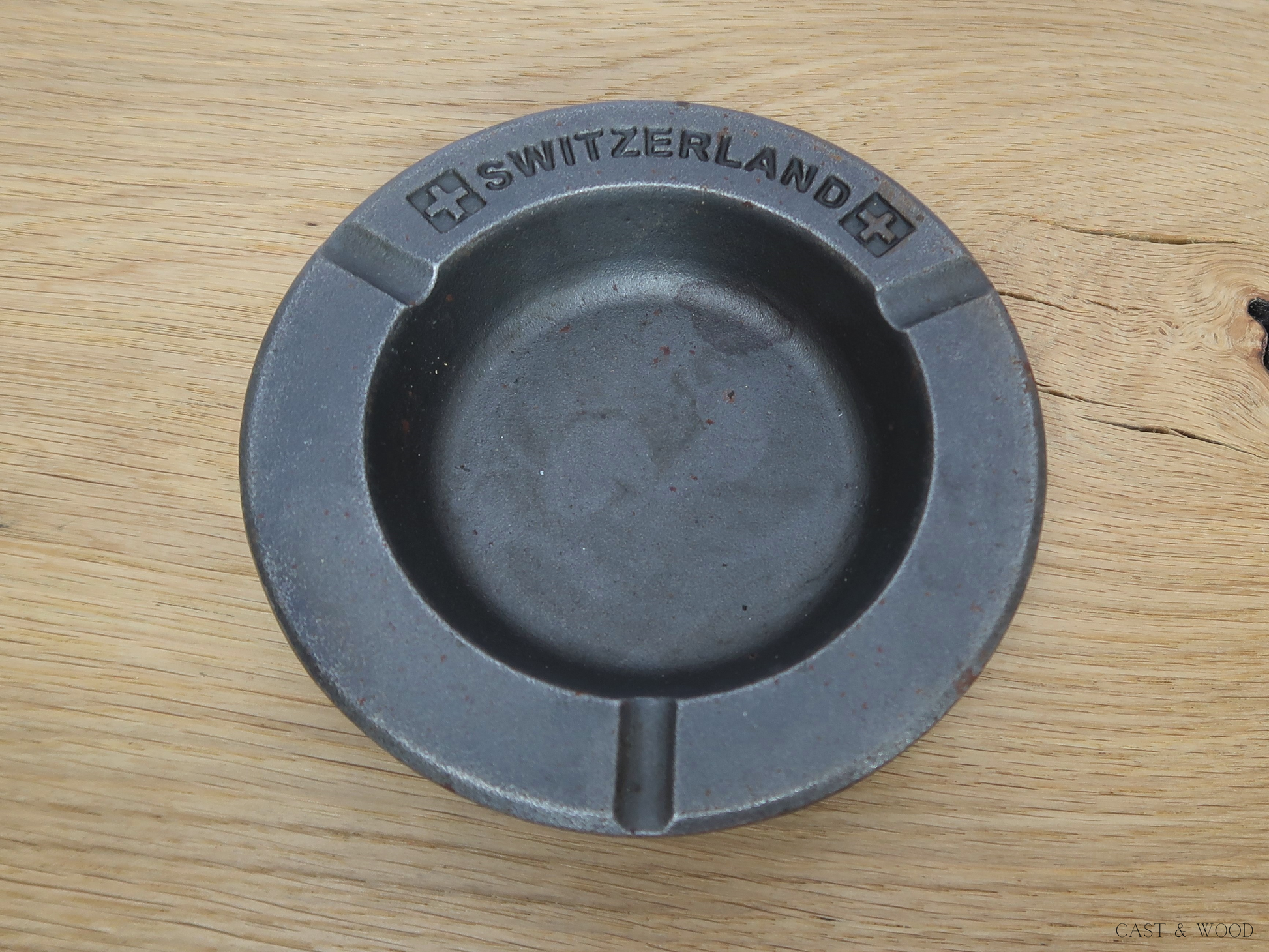 Switzerland Ash Tray - In Use