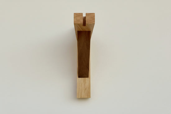 Solid Oak & American Black Walnut Gallows Pendant Wall Light Bracket freeshipping - Cast & Wood