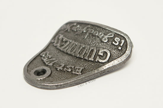 GUINNESS Cast Iron Wall Mounted Bottle Opener freeshipping - Cast & Wood