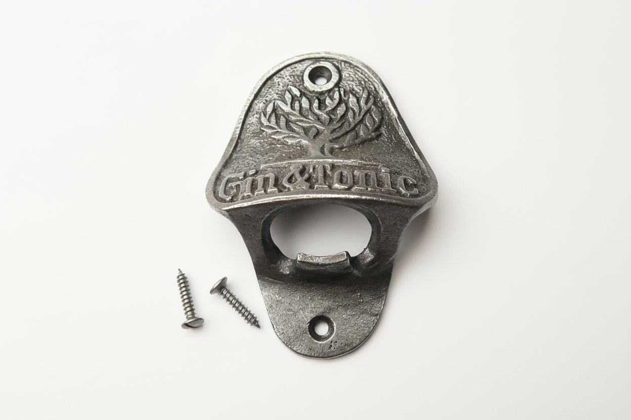 FEVERTREE GIN & TONIC Cast Iron Wall Mounted Bottle Opener freeshipping - Cast & Wood