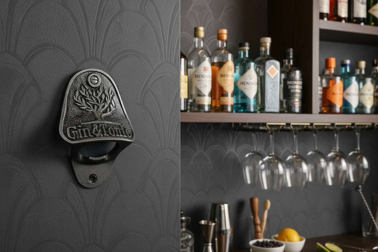 FEVERTREE GIN & TONIC Cast Iron Wall Mounted Bottle Opener freeshipping - Cast & Wood
