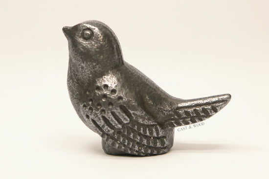 Ornamental Small Wren Bird - 50mm / 2" freeshipping - Cast & Wood