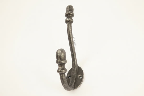 Acorn Double Coat Hook freeshipping - Cast & Wood