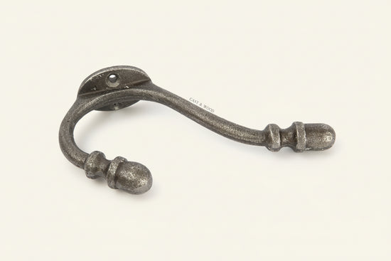 Acorn Double Coat Hook freeshipping - Cast & Wood